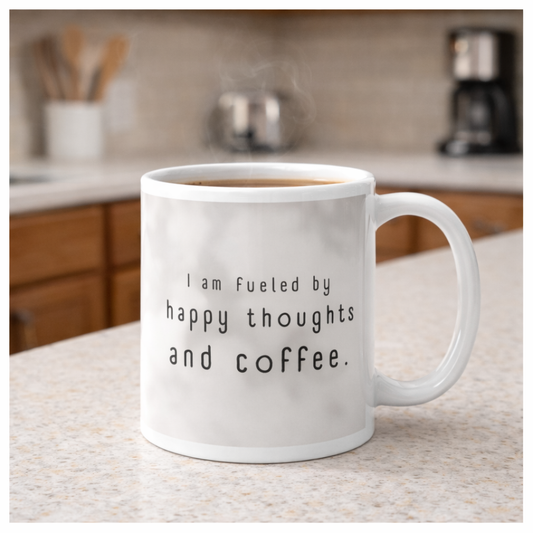 Happy Thoughts - Coffee Mug